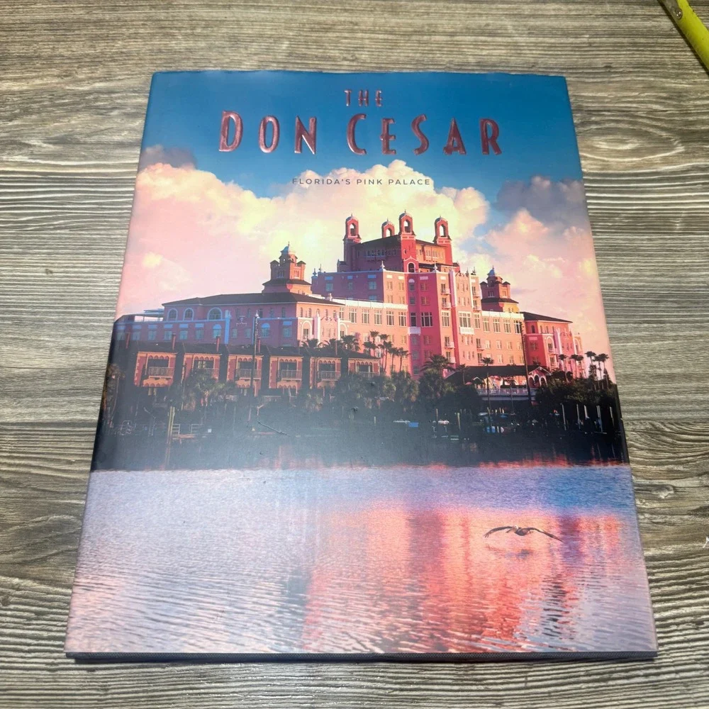 The Don CeSar Florida's Pink Palace St Pete Beach History Book coffee table